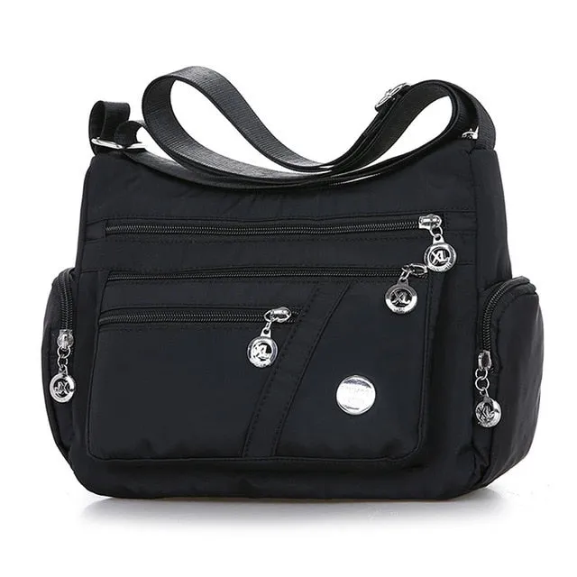 2020 Fashion Women Shoulder Messenger Bag Waterproof Nylon Oxford Crossbody Bag Handbags Large Capacity Travel Bags Purse Wallet