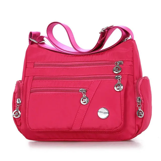 2020 Fashion Women Shoulder Messenger Bag Waterproof Nylon Oxford Crossbody Bag Handbags Large Capacity Travel Bags Purse Wallet