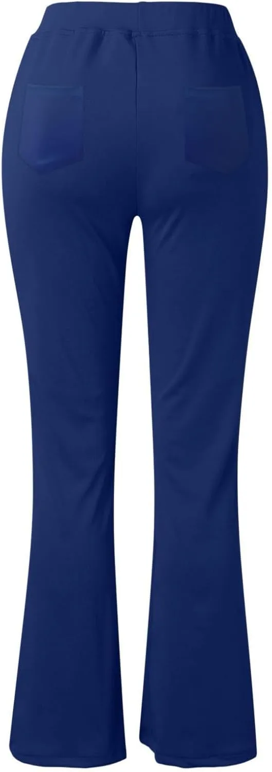 2025 Work Pants for Women High Waist Stretch Dress Pants Soft Comfy Athletic Workout Yoga Pants Business Trousers