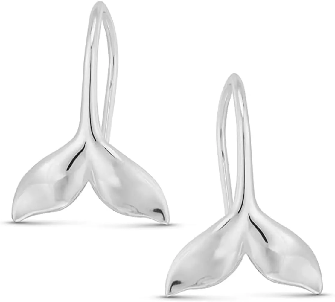 925 Sterling Silver Dangle Earrings Hypoallergenic Summer Jewelry for Women & Girls Classic Minimalist Everyday Jewelry