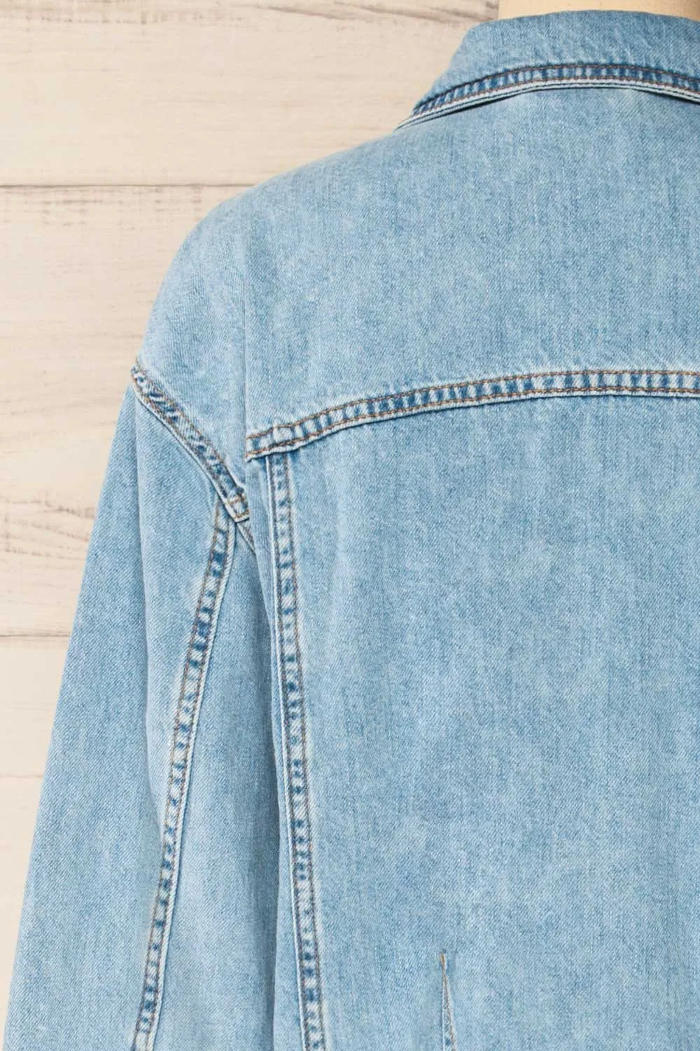 Andartikon | Light Blue Denim Jacket