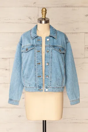 Andartikon | Light Blue Denim Jacket