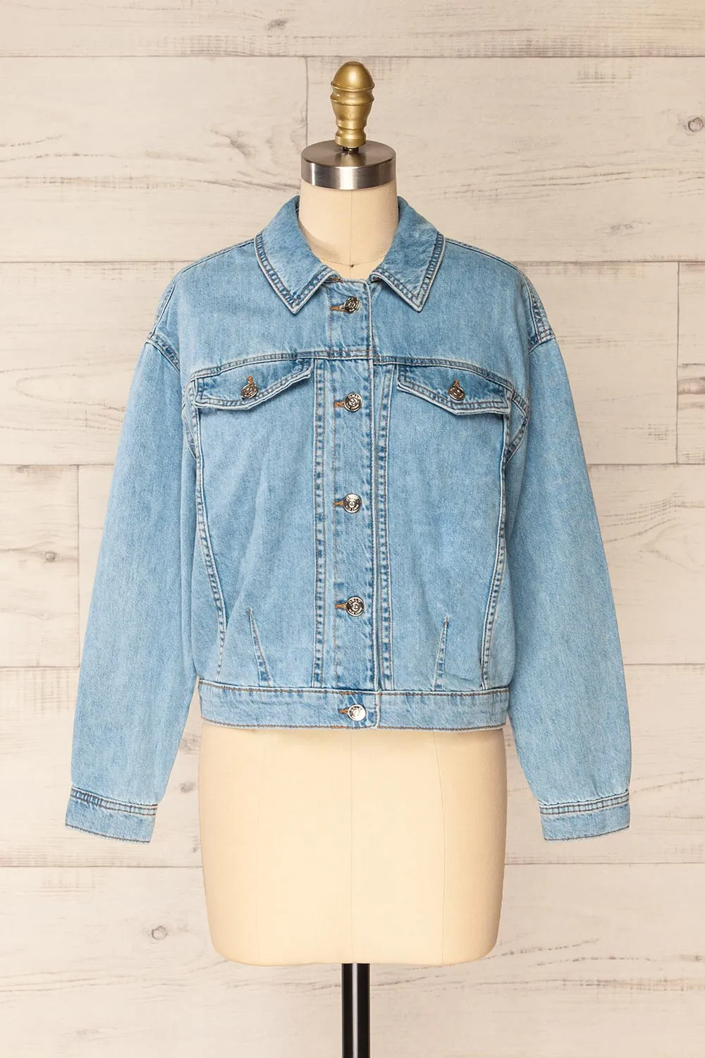 Andartikon | Light Blue Denim Jacket