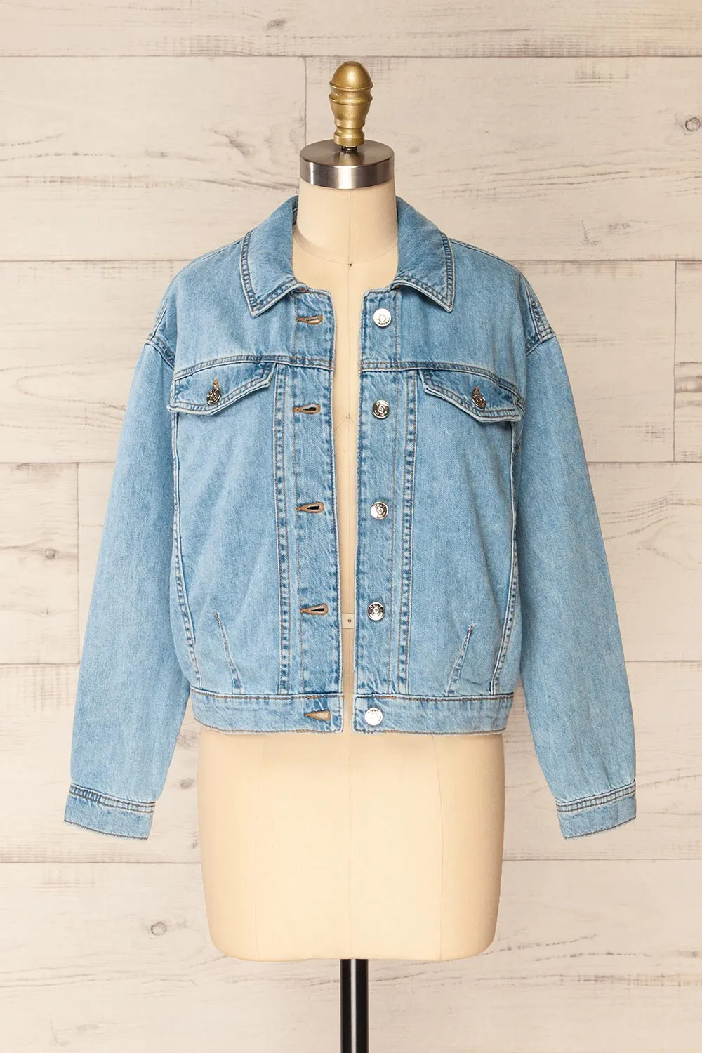 Andartikon | Light Blue Denim Jacket