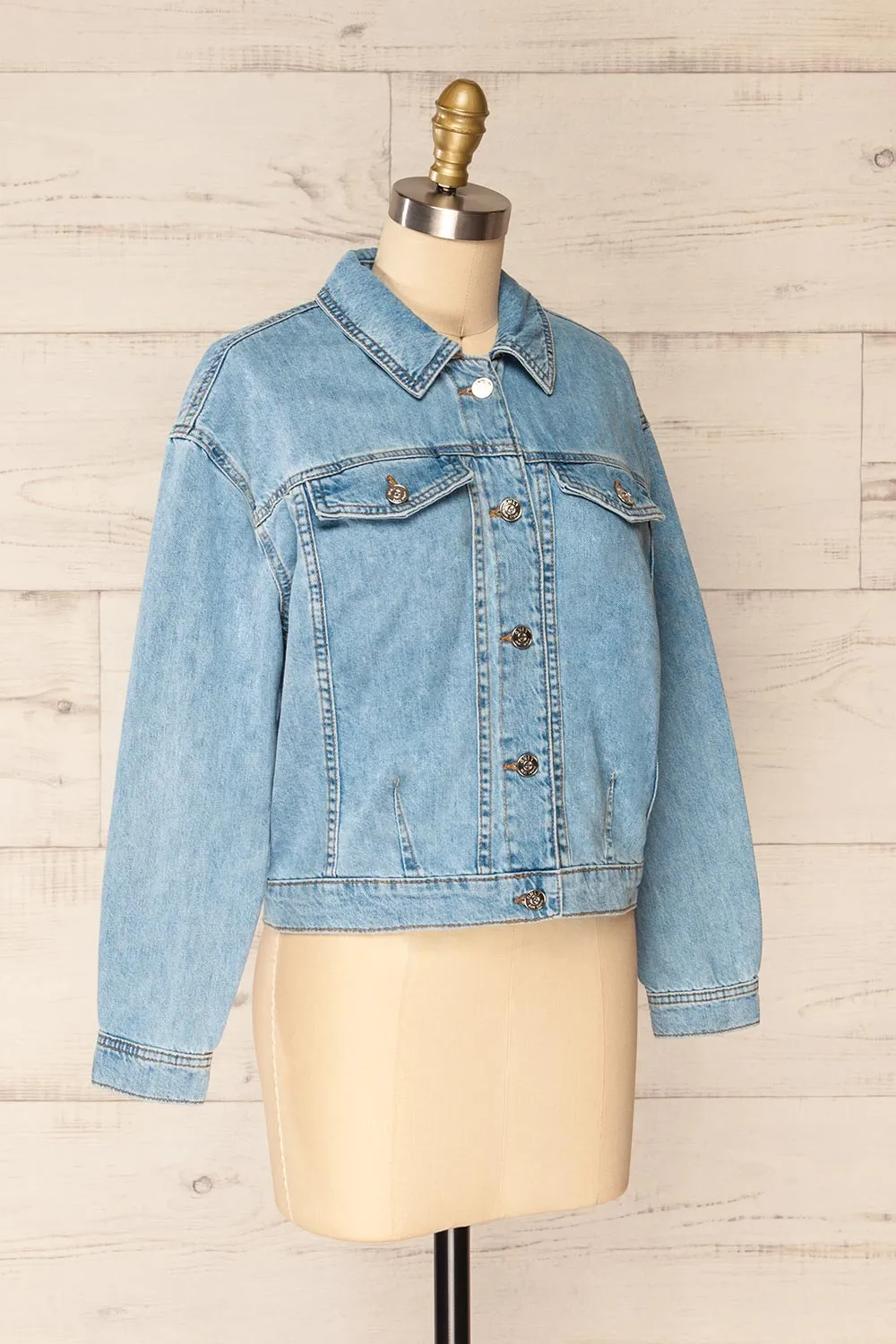 Andartikon | Light Blue Denim Jacket
