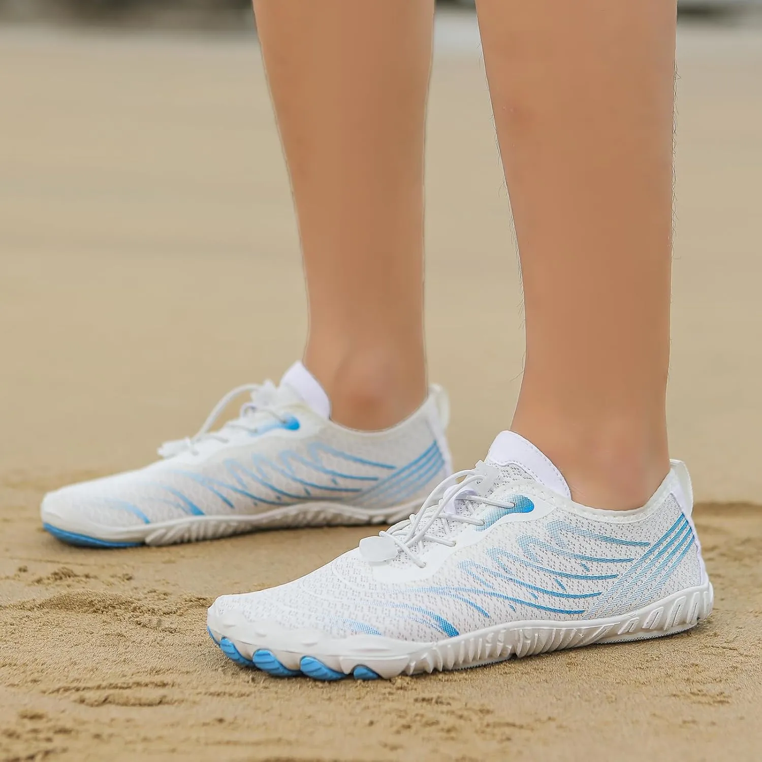 Barefoot Shoes Womens Mens Grounded Footwear Anti-Slip Quick Dry Barefoot Shoe Breathable Trail Running Wide Toe Hiking Shoes Zero Drop Shoe