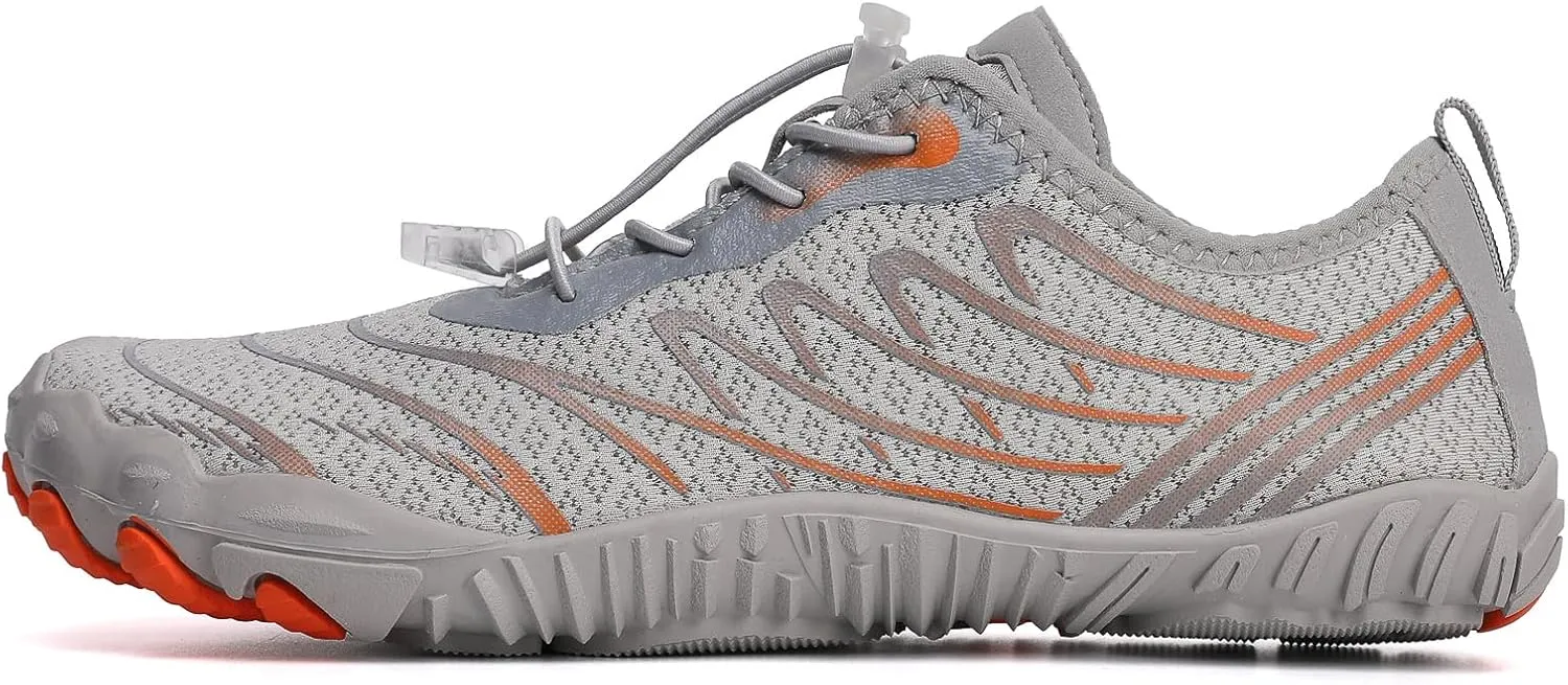 Barefoot Shoes Womens Mens Grounded Footwear Anti-Slip Quick Dry Barefoot Shoe Breathable Trail Running Wide Toe Hiking Shoes Zero Drop Shoe