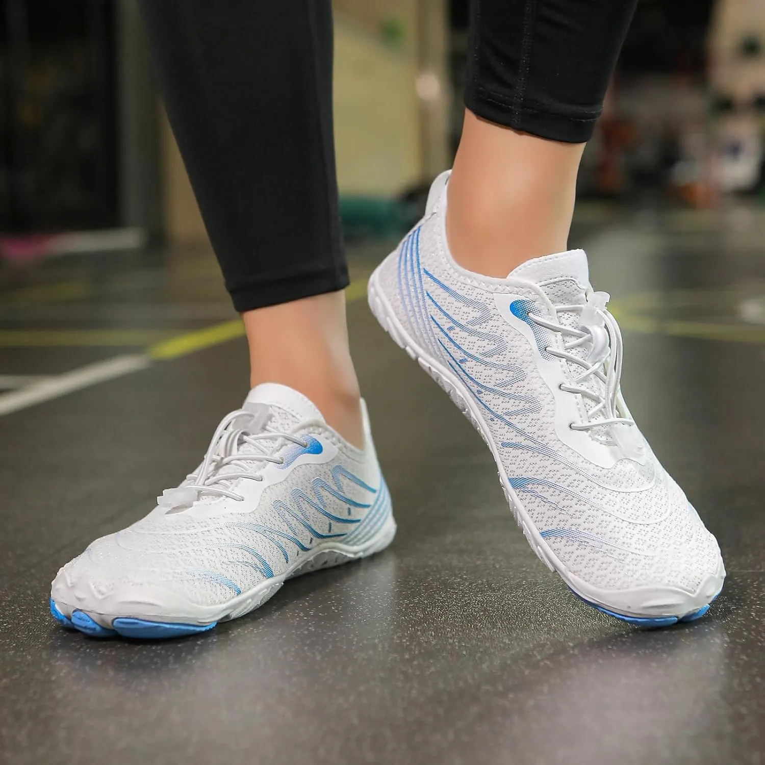 Barefoot Shoes Womens Mens Grounded Footwear Anti-Slip Quick Dry Barefoot Shoe Breathable Trail Running Wide Toe Hiking Shoes Zero Drop Shoe
