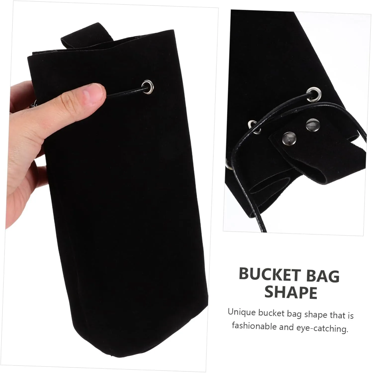 BESPORTBLE Medieval Style Drawstring Bag Renaissance Purse Safe Material Multi-functional Waist Bag for Cosplay