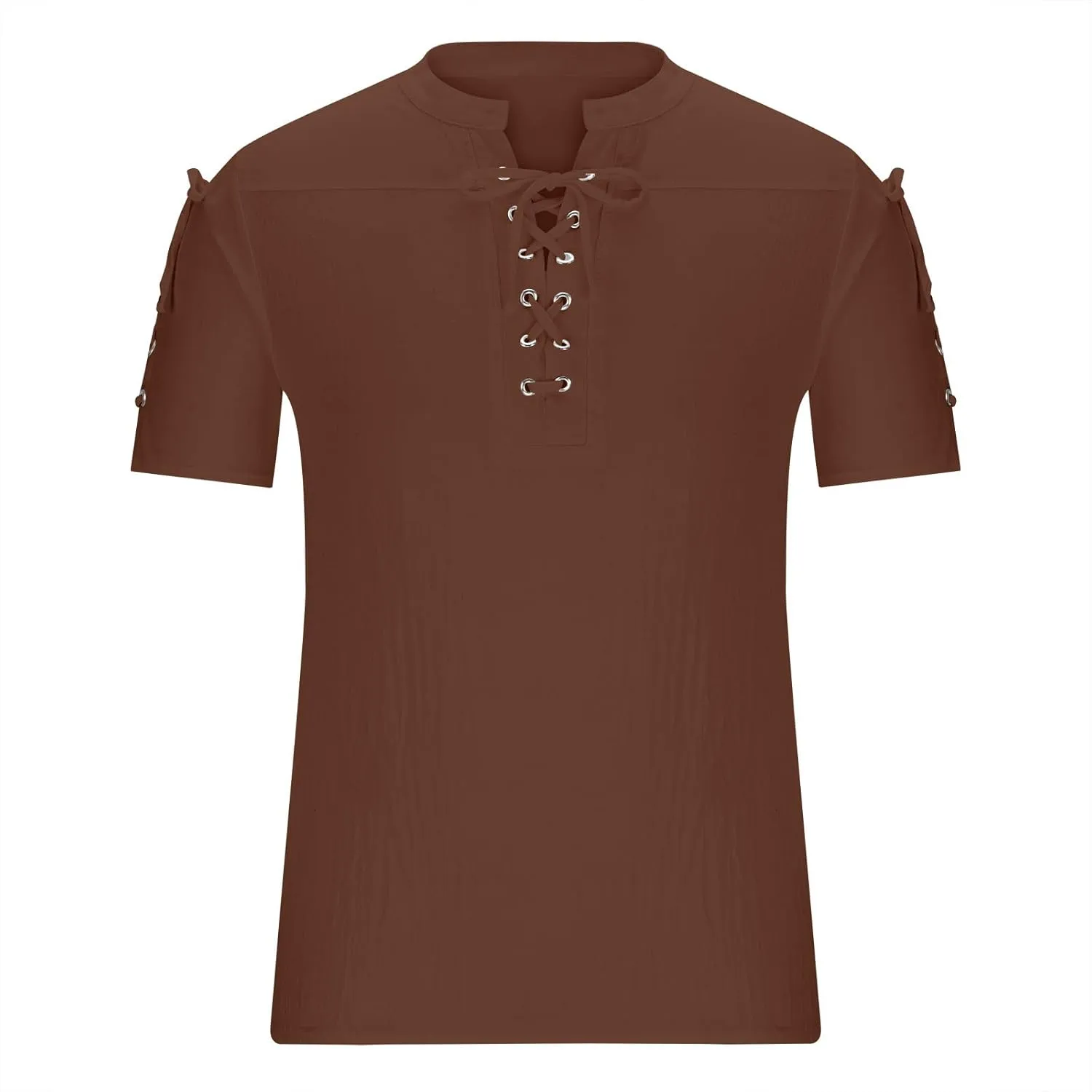 Black Shirts for Men 2023 Causal Vintage Cotton Linen Hippie Shirts Summer Classic Fit Half Sleeve Solid Top 2023