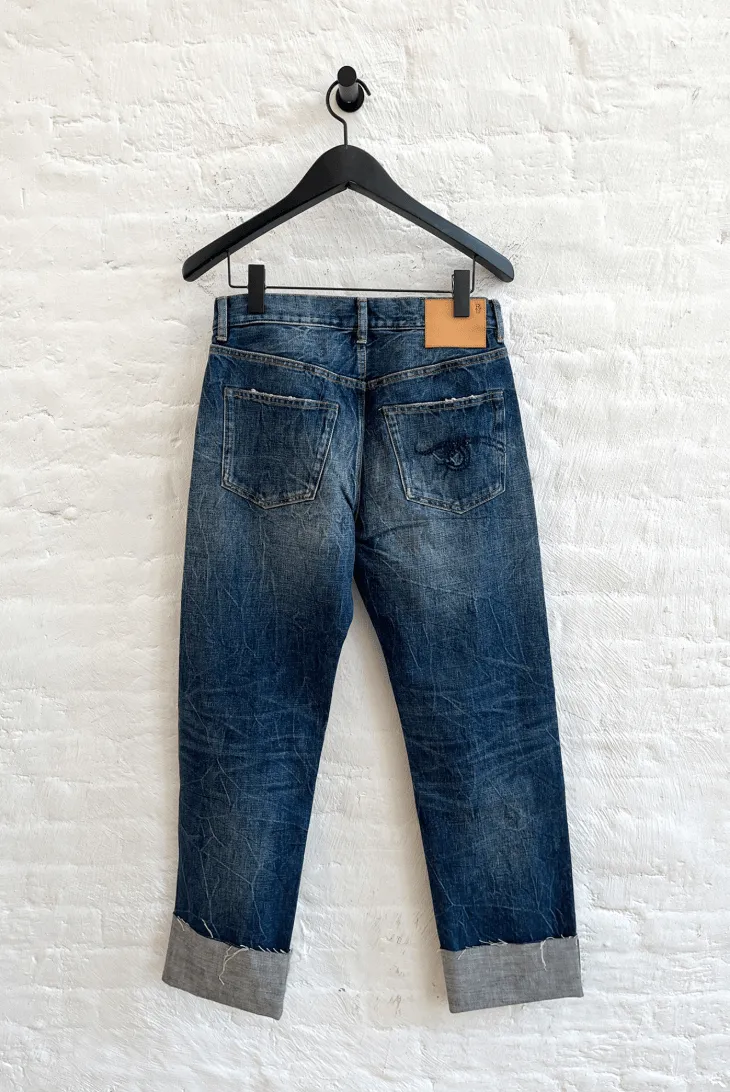 Boyfriend Jean - Tyne Selvedge Blue