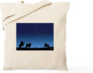 CafePress Stars In The Sky Tote Bag Natural Canvas Tote Bag, Reusable Shopping Bag