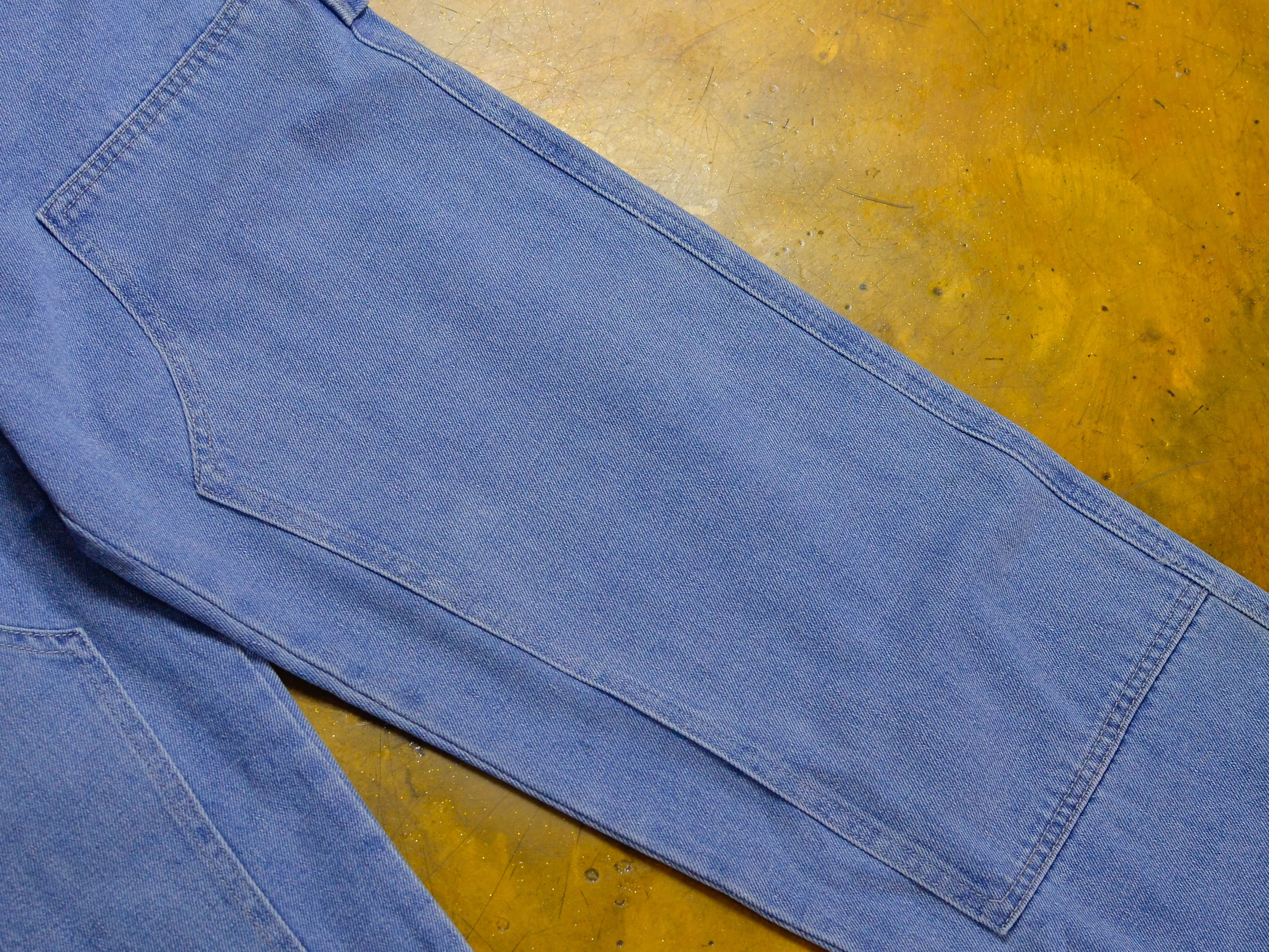 Canvas Work Pant - Light Wash Denim