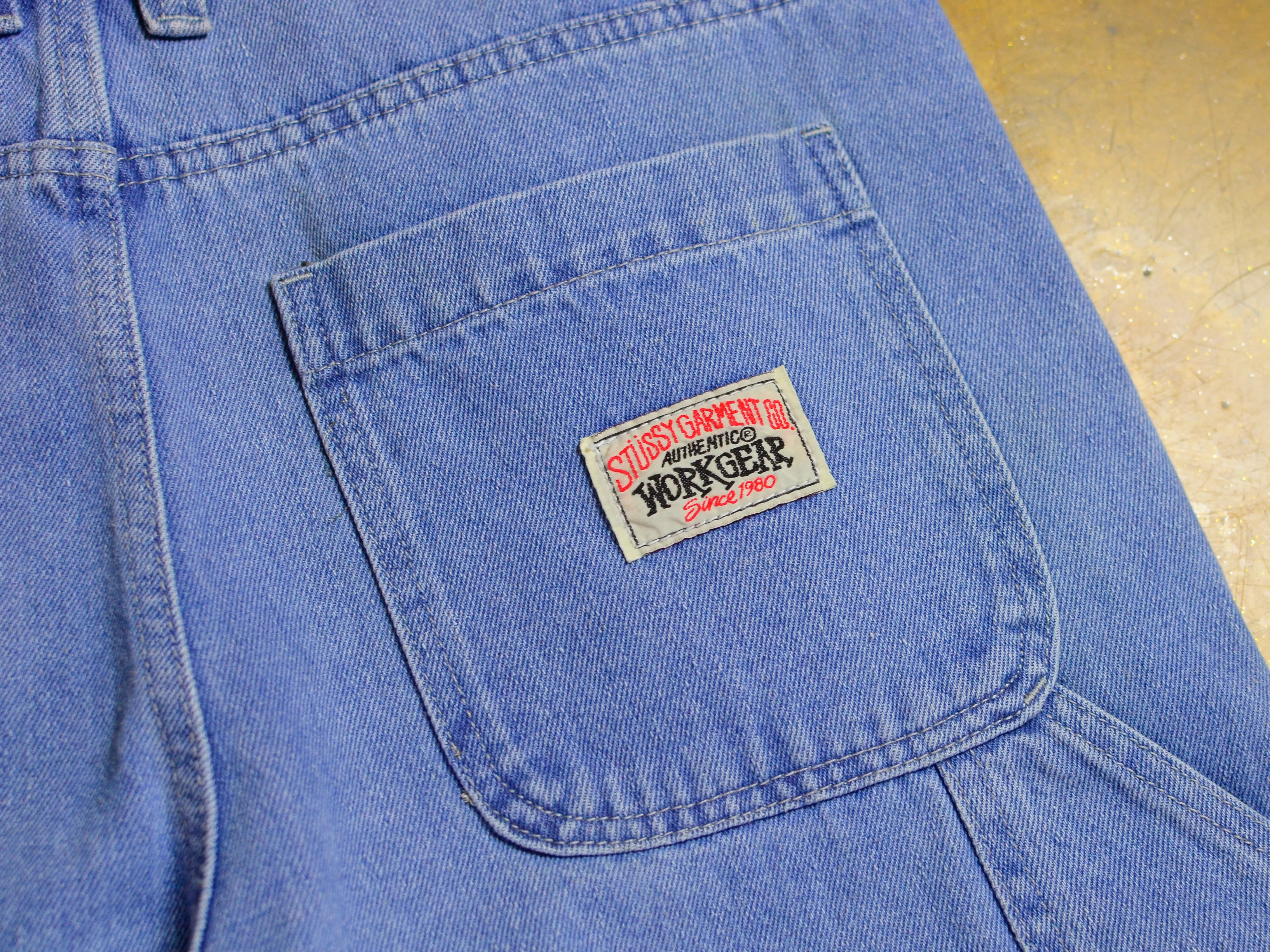 Canvas Work Pant - Light Wash Denim