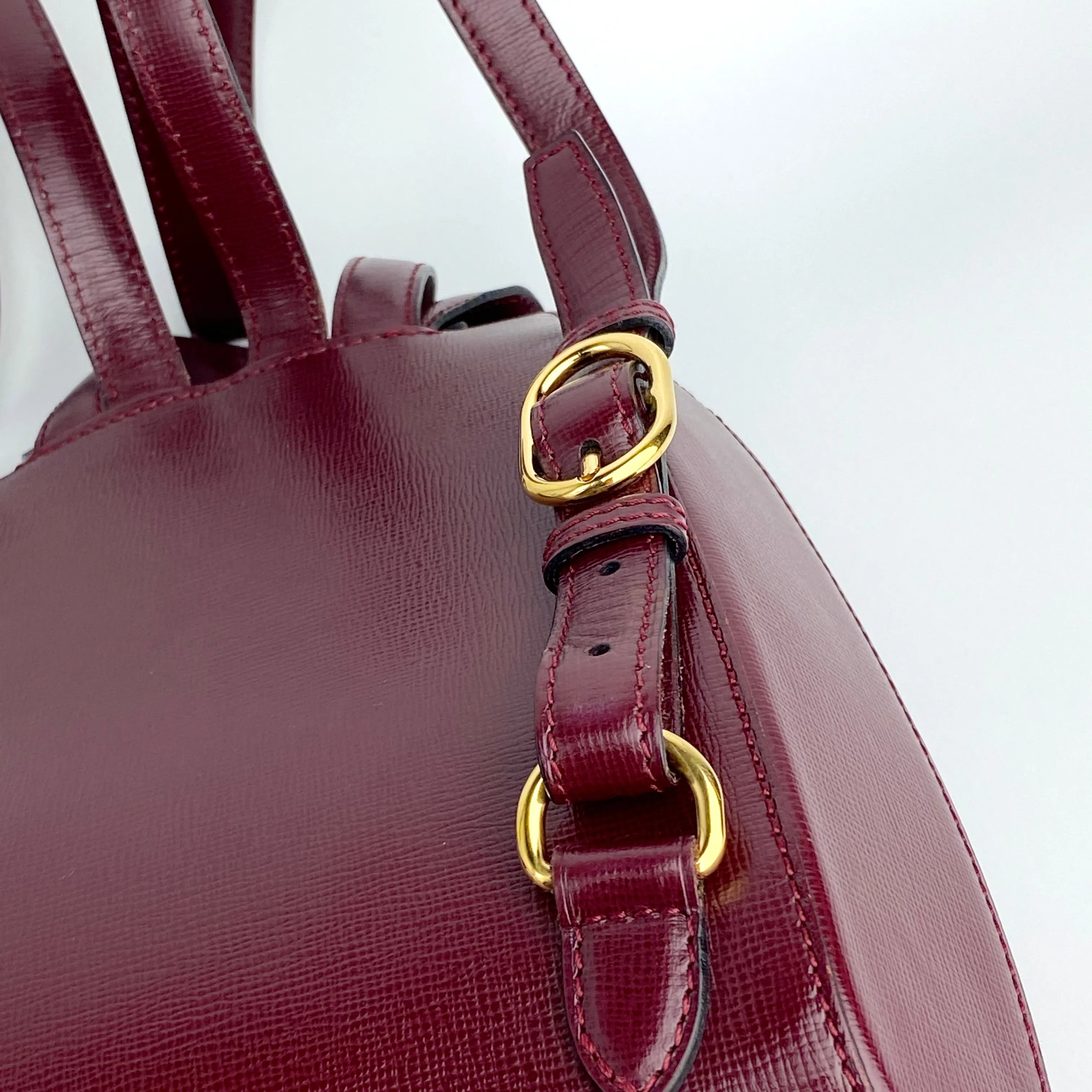 CARTIER MUST DE CARTIER BORDEAUX BACKPACK
