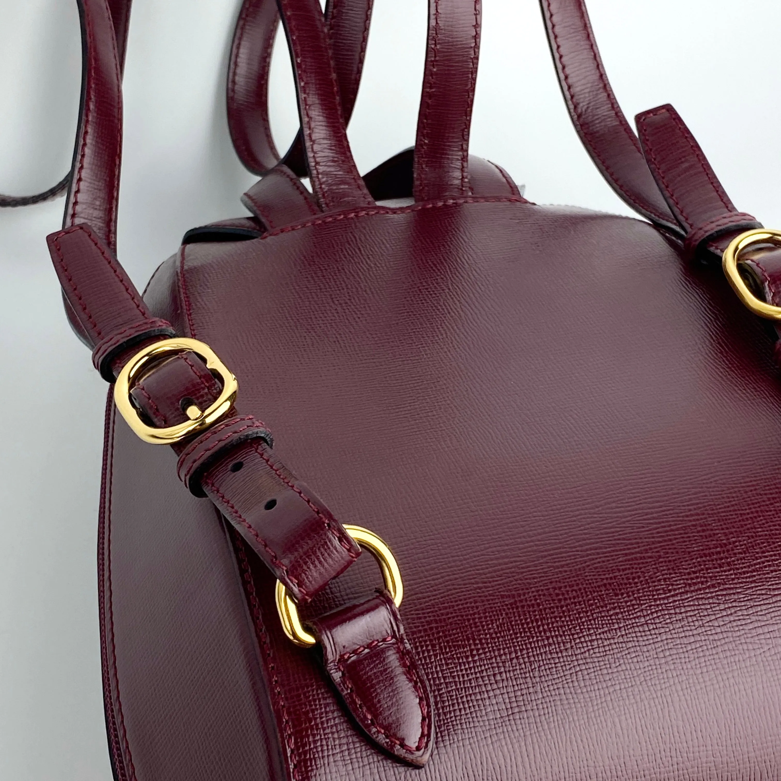 CARTIER MUST DE CARTIER BORDEAUX BACKPACK