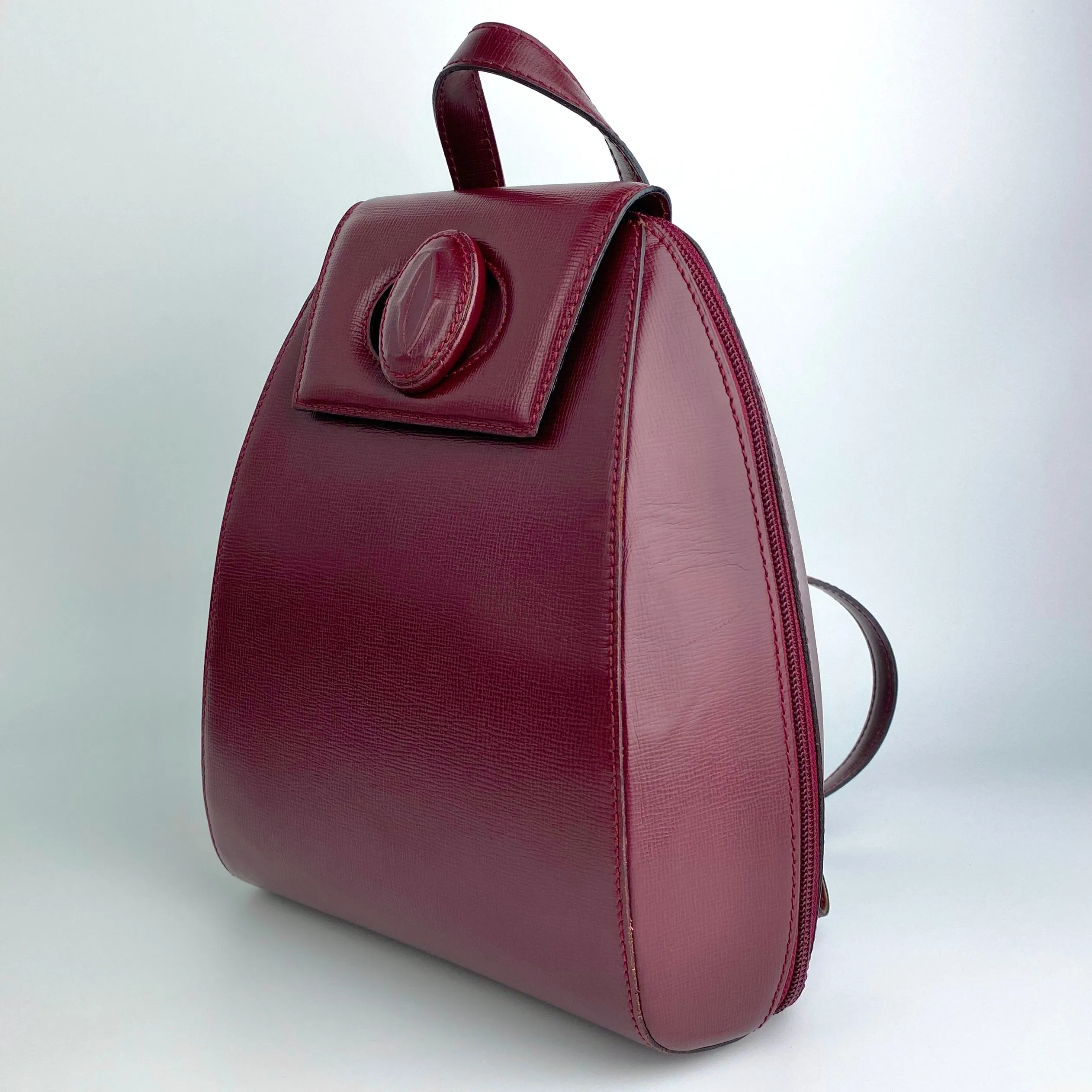CARTIER MUST DE CARTIER BORDEAUX BACKPACK