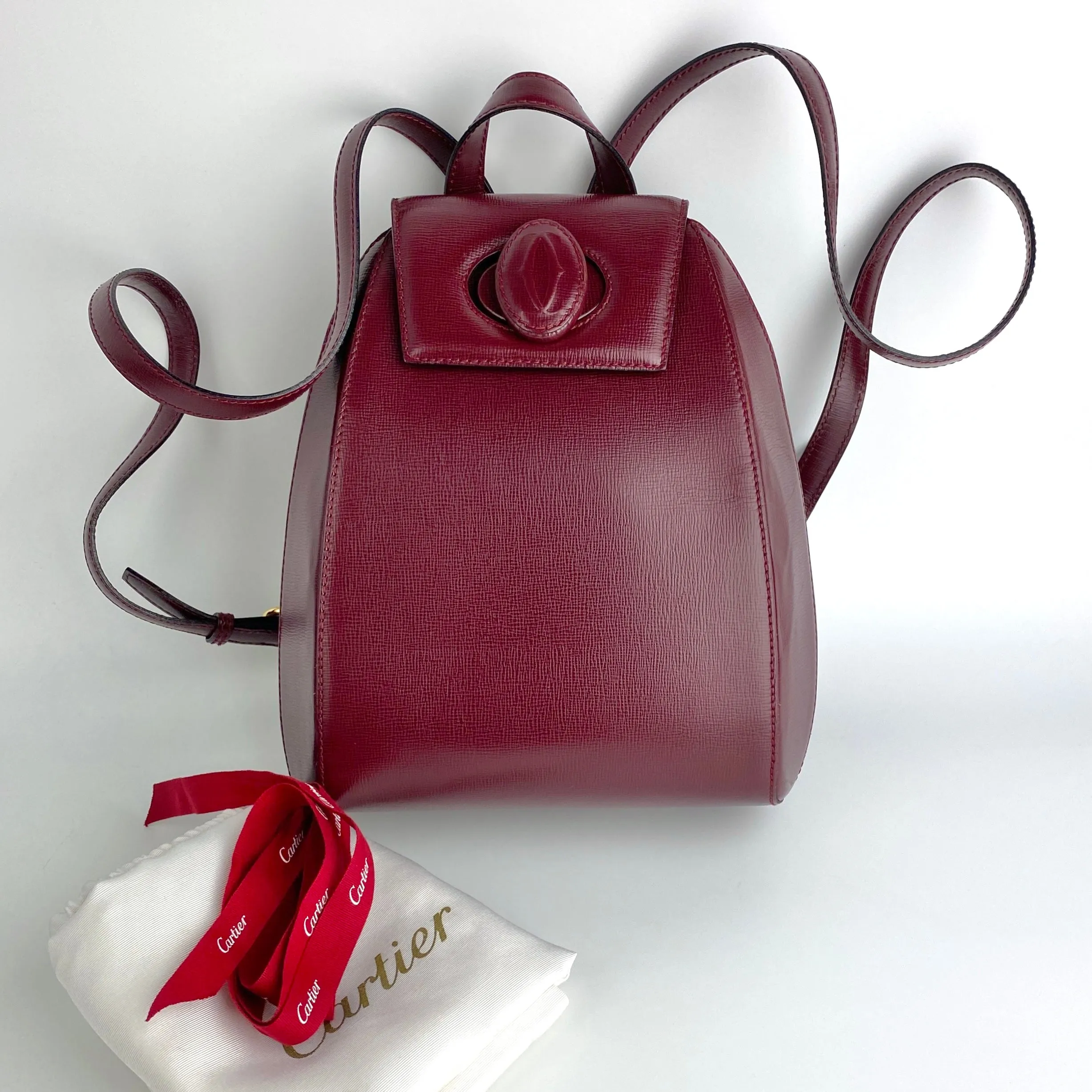 CARTIER MUST DE CARTIER BORDEAUX BACKPACK