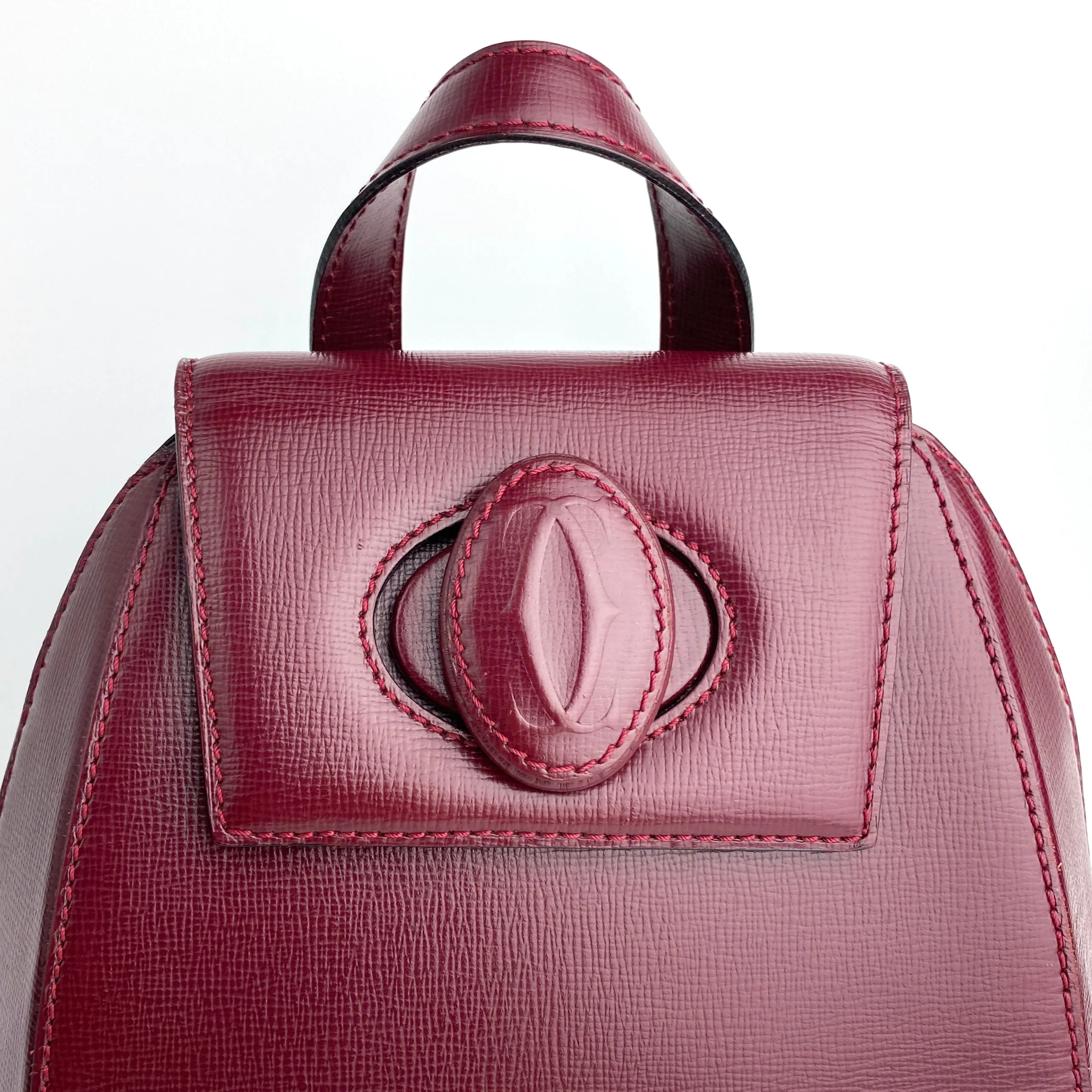 CARTIER MUST DE CARTIER BORDEAUX BACKPACK