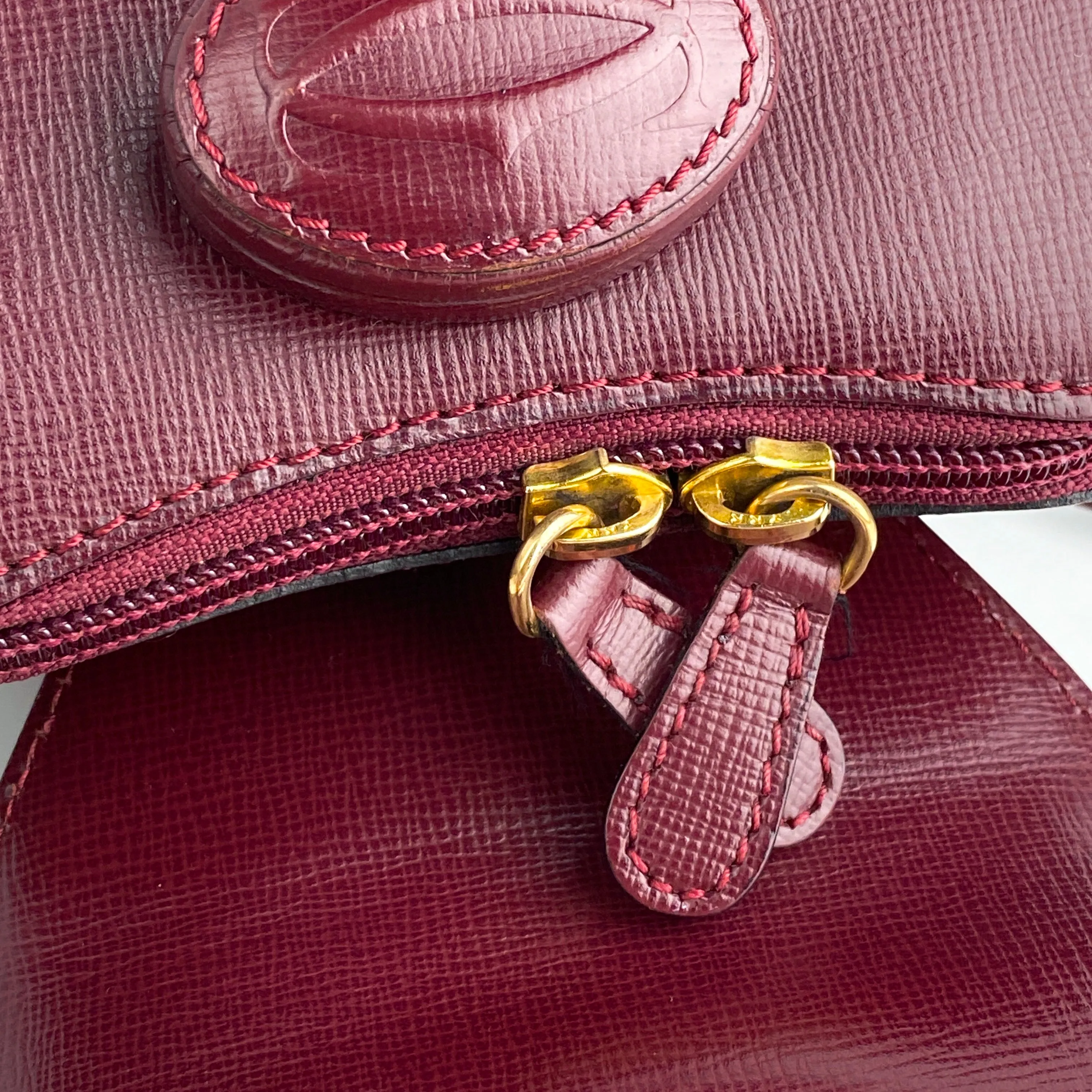 CARTIER MUST DE CARTIER BORDEAUX BACKPACK