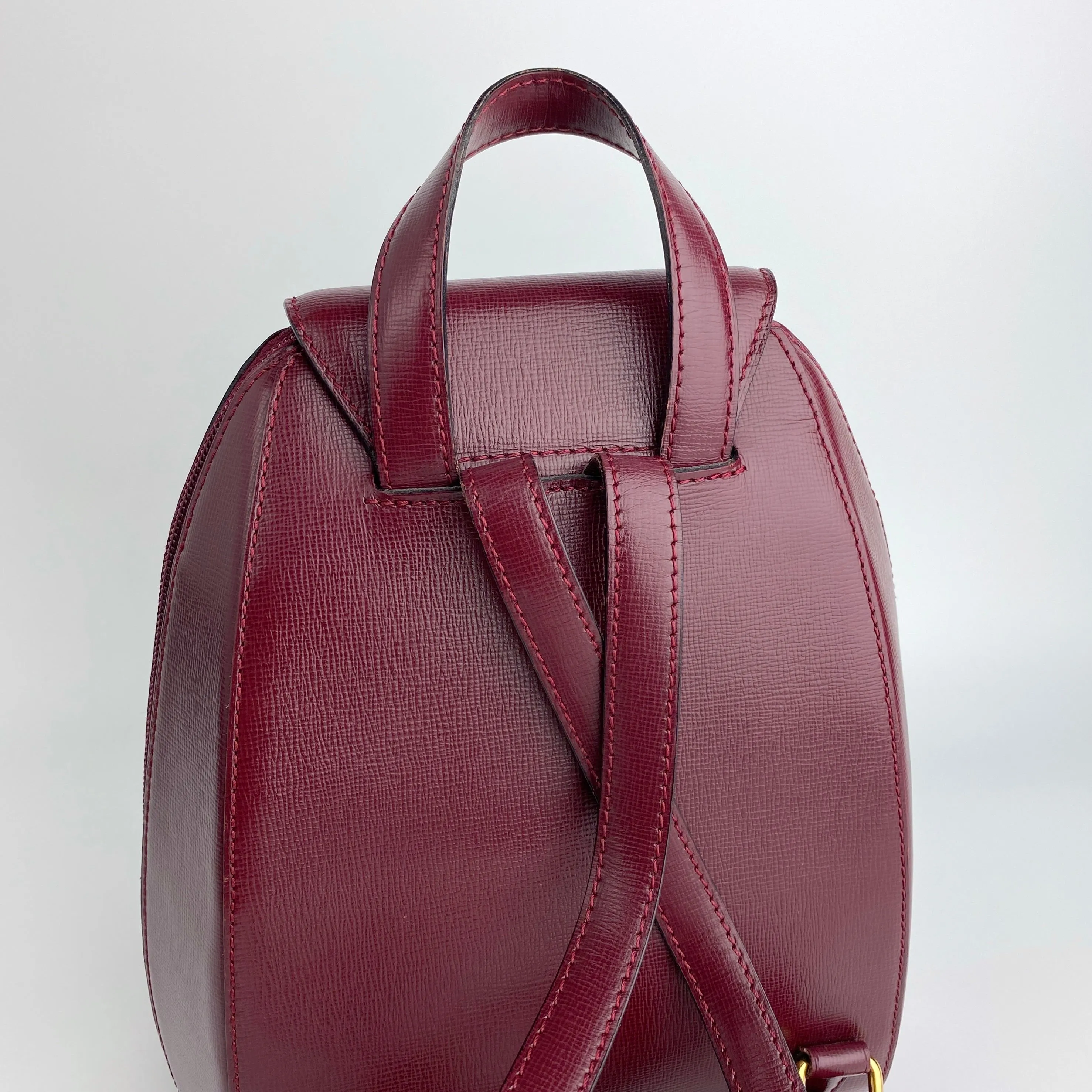 CARTIER MUST DE CARTIER BORDEAUX BACKPACK