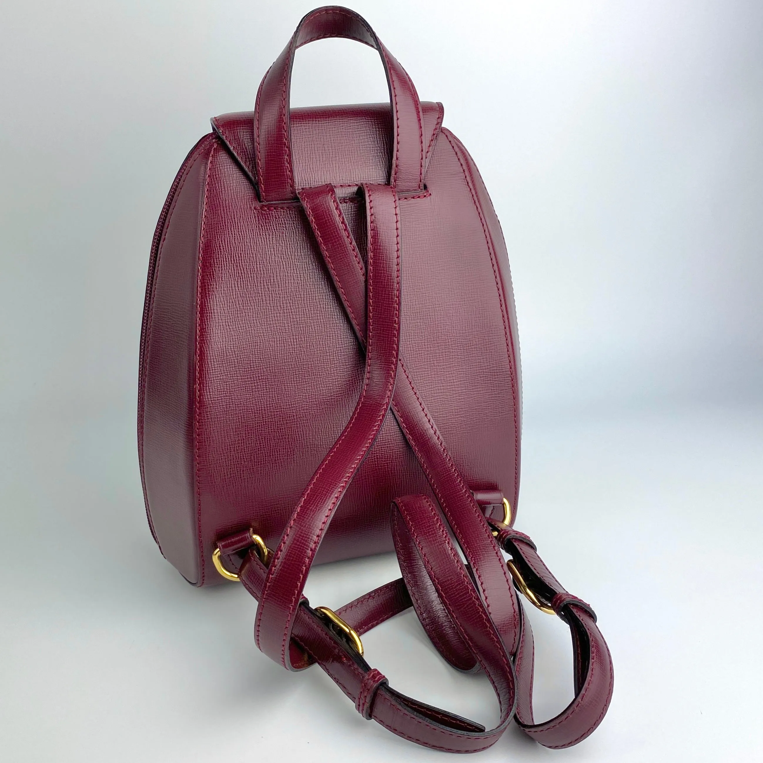 CARTIER MUST DE CARTIER BORDEAUX BACKPACK