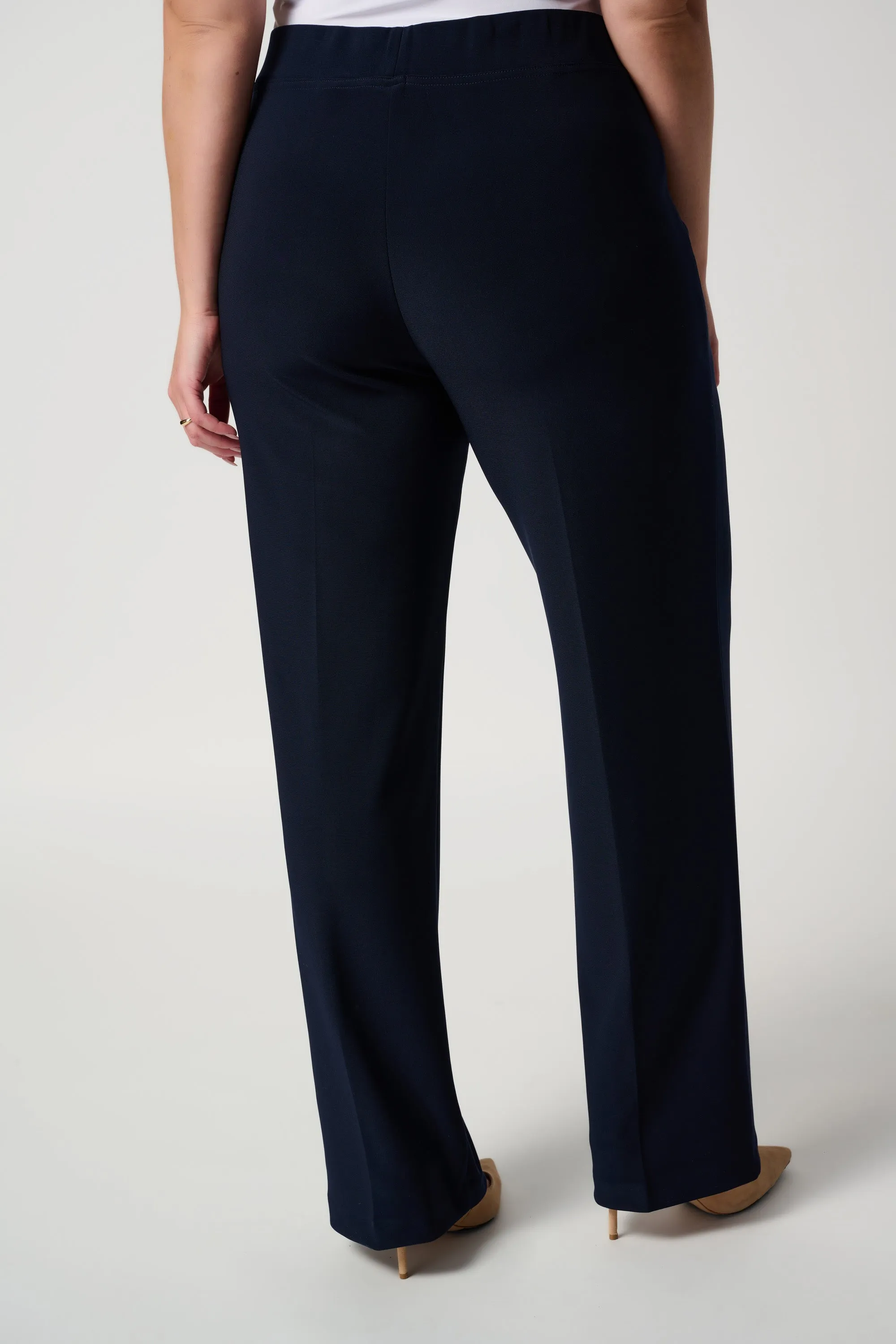 Classic Wide-Leg Pant, Midnight Blue