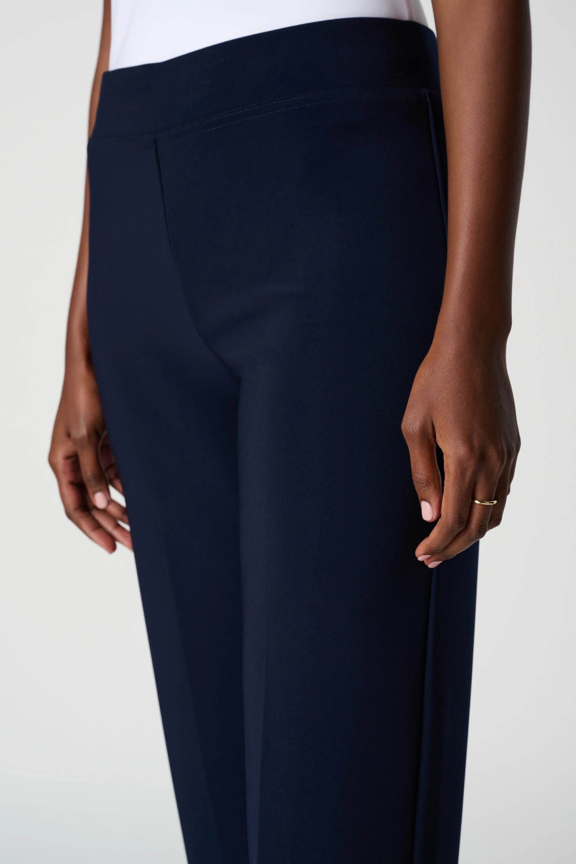 Classic Wide-Leg Pant, Midnight Blue