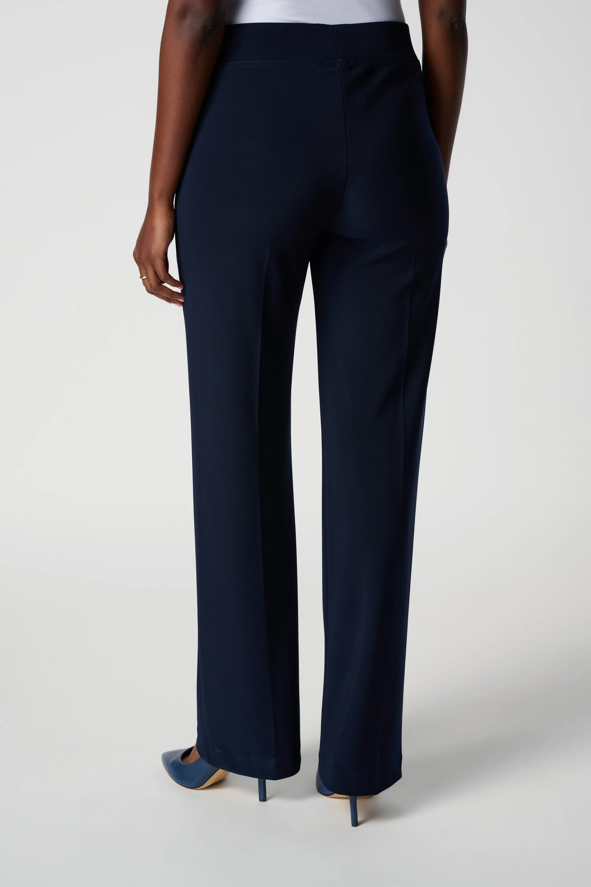 Classic Wide-Leg Pant, Midnight Blue