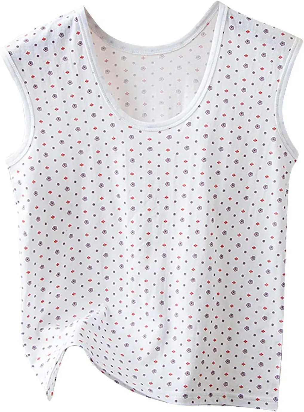 Cotton Tank Top for Women 2025 Summer Casual Loose Crew Neck Sleeveless Shirt Soft Comfortable Sleep Tank Tops