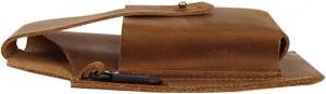 Cute Fanny Pack Multi-functional Cowhide Waist Bag for Men Suitable for Travel