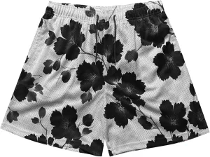 DIOTSR Mens Retro Lightning Graphic Shorts Casual Streetwear Basketball Shorts Athletic Running Shorts with Pockets