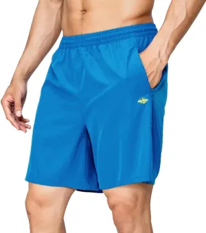 EXEKE Men's Athletic Shorts Quick Dry Running Shorts Lightweight Gym Workout Shorts with Pockets