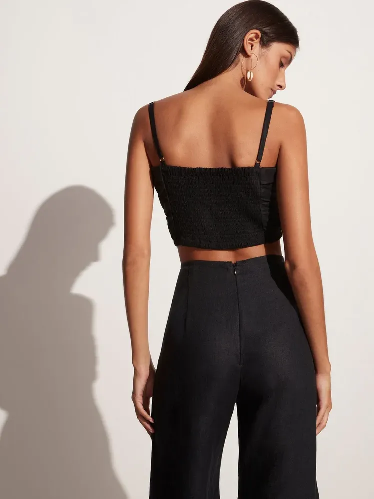 Faithfull - Carla Top - Black