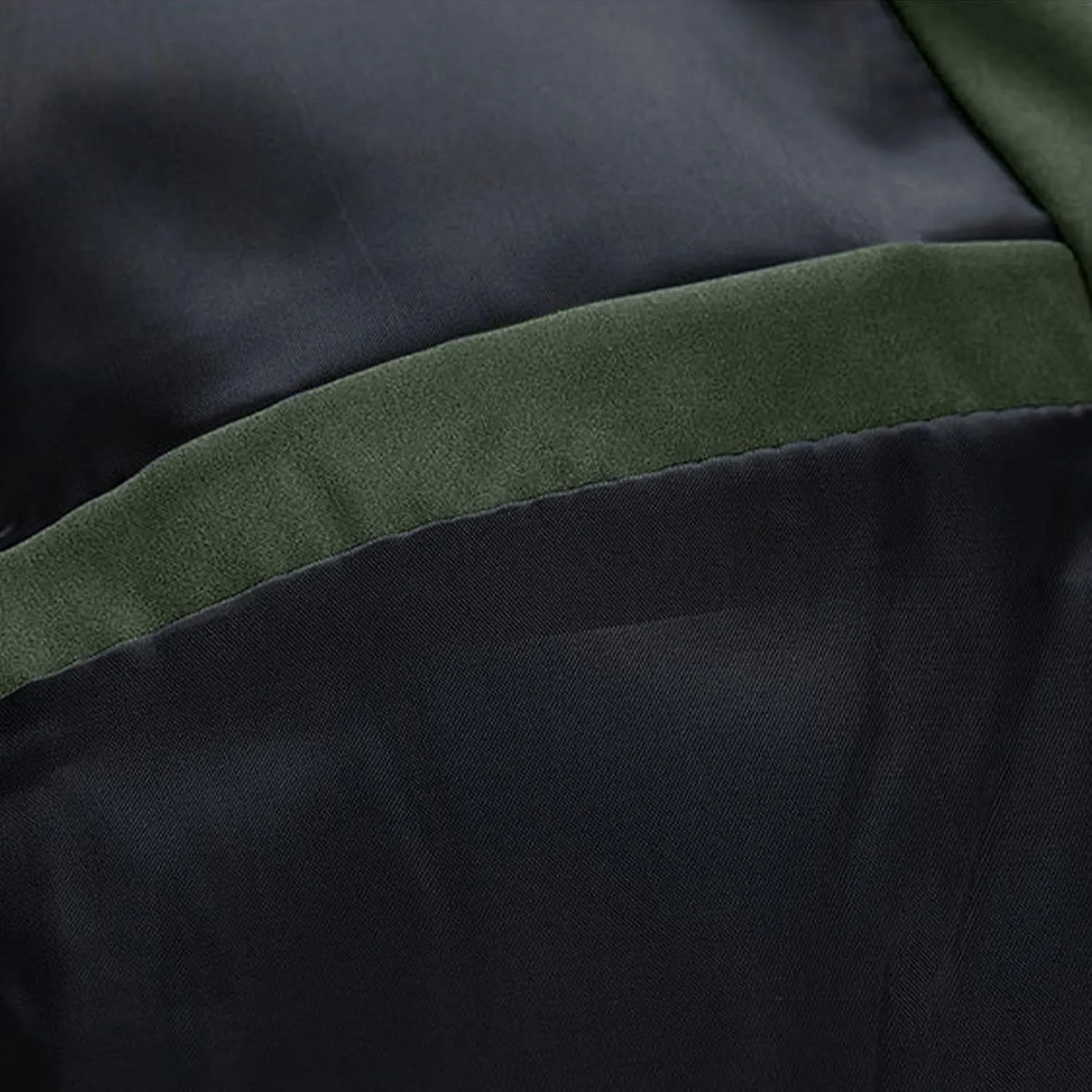 Finelylove Jacket Coat for Men Lightweight Long Sleeve Stand Collar Bomber Jacket Active Outdoor Windbreaker with Pocket