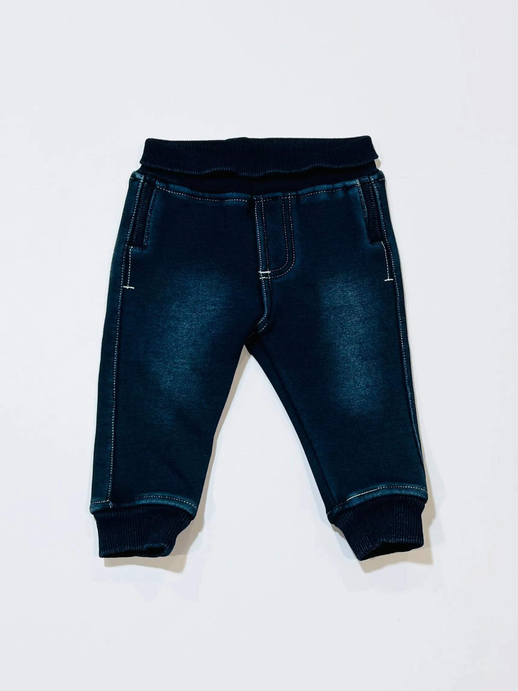 Fleece denim pants - Size 0