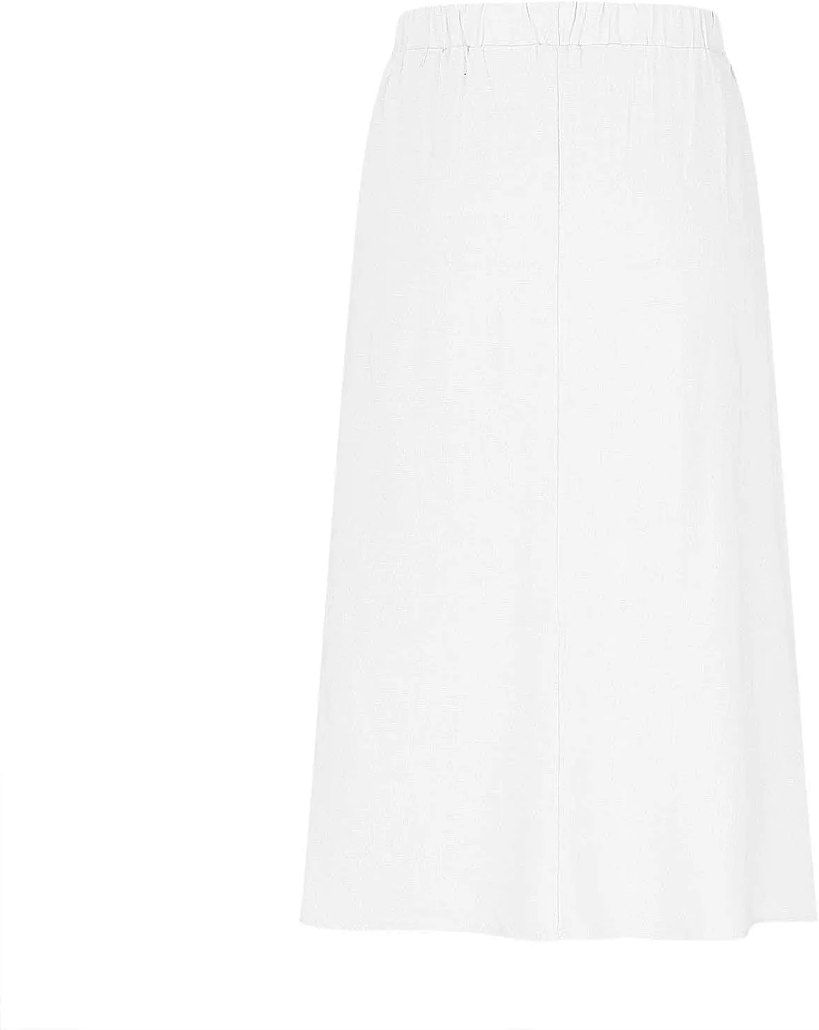 Floral Print Loose Fit Skirt for Women Maxi Long Midi Knee High Modest High Cut Skirt Women 2025 Trendy Y2K