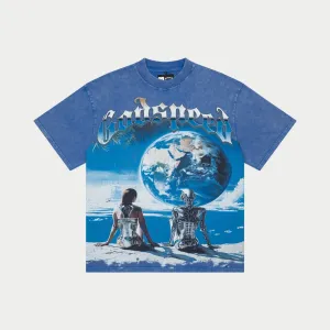 Godspeed - Artificial Love T-Shirt - Royal Washed