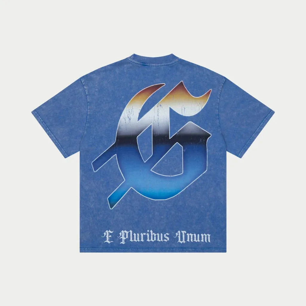 Godspeed - Artificial Love T-Shirt - Royal Washed