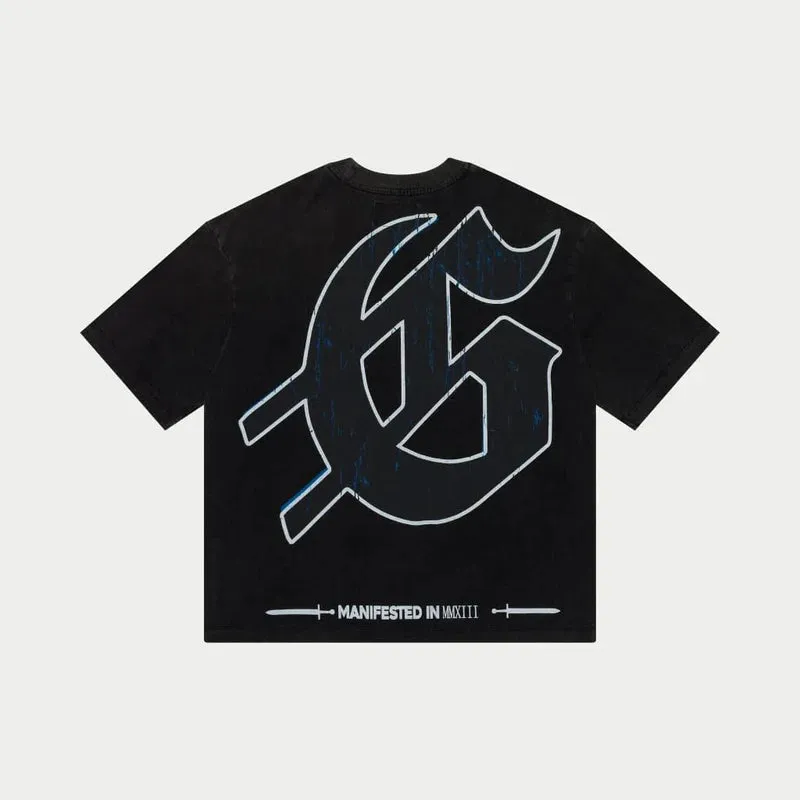 Godspeed - Smell The Roses T-Shirt - Black Wash