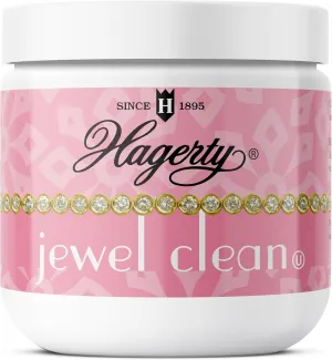 Hagerty Jewelry Cleaner - Professional Jewelry Cleaning for Diamonds, Gold, Platinum, Precious Stones and More - Kosher Certified Jewelry Cleaning Kit Includes Dipping Basket and Brush, 7 Oz