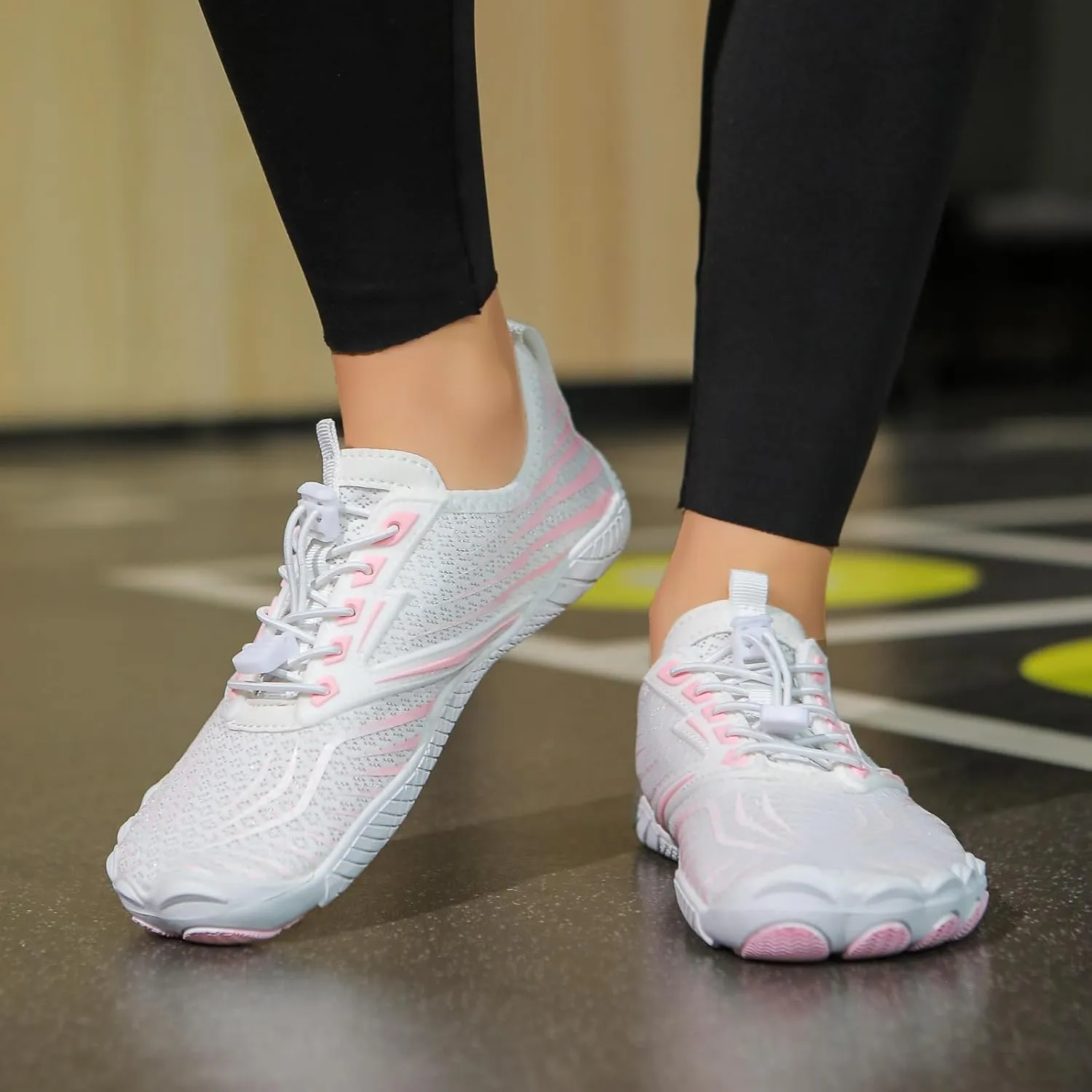 Hike Barefoot Shoes Women Mens Footwear Barefoot Shoes Pro Athletic Hiking Shoes, Wide Toe Box Breathable & Non-Slip Shoes Beach Surfing Walking Shoes Unisex Footwear