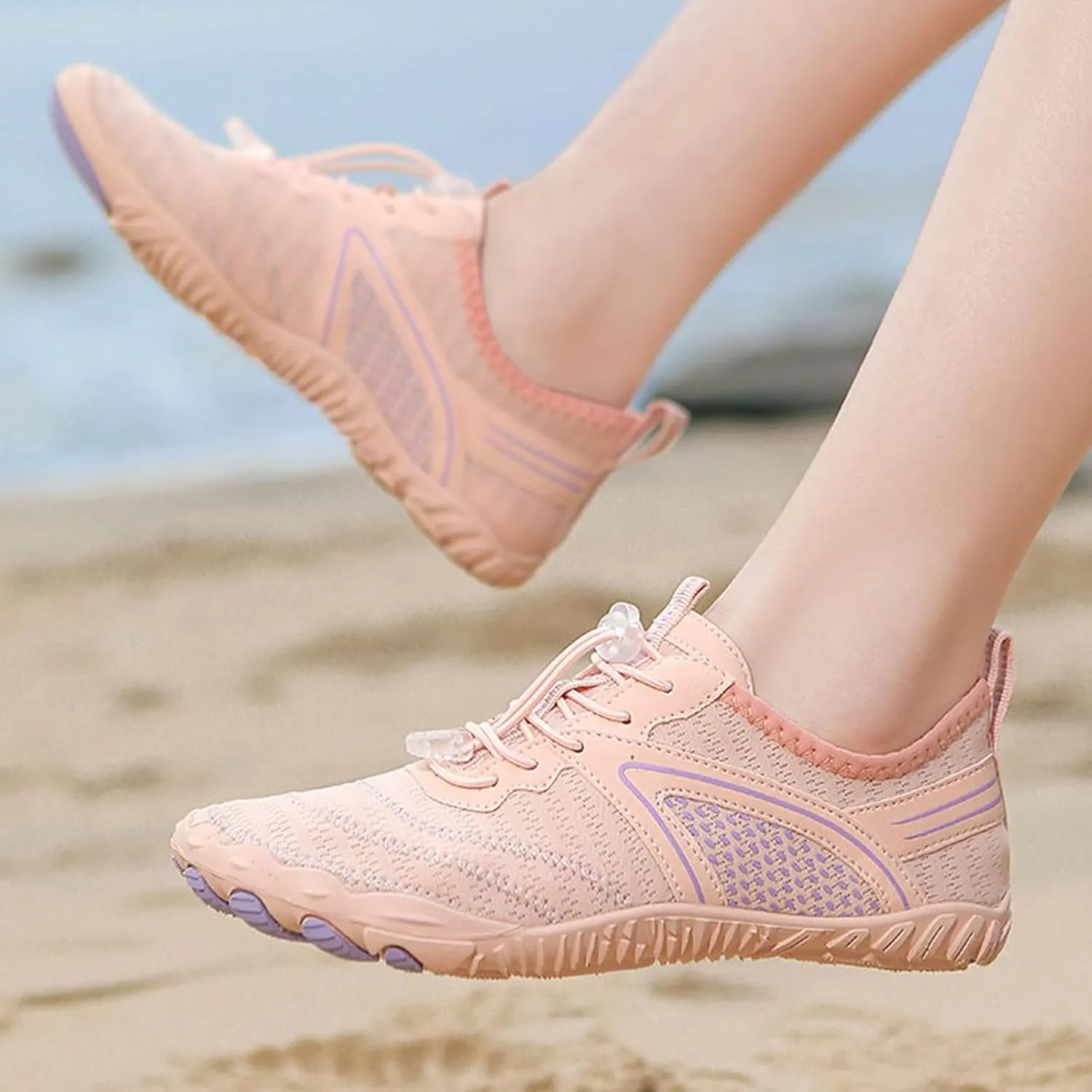 Hiking Footwear Barefoot Womens Shoes Non-Slip Outdoor Unisex Grounded Footwear Barefoot Shoes for Neuropathy Water Pro Barefoot Shoes Athletic Wide Toe Box Sneakers,Quick Dry,Waterproof,Beach