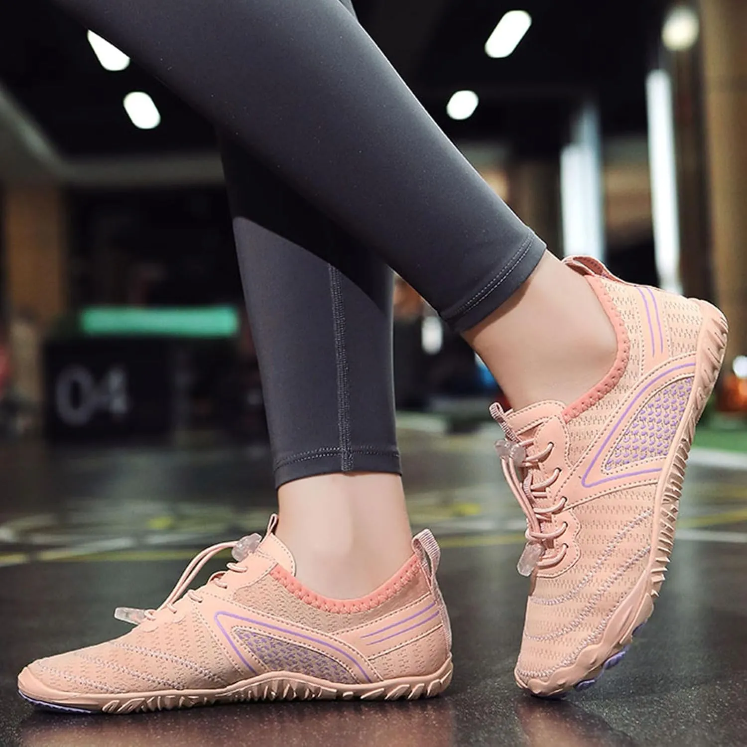Hiking Footwear Barefoot Womens Shoes Non-Slip Outdoor Unisex Grounded Footwear Barefoot Shoes for Neuropathy Water Pro Barefoot Shoes Athletic Wide Toe Box Sneakers,Quick Dry,Waterproof,Beach