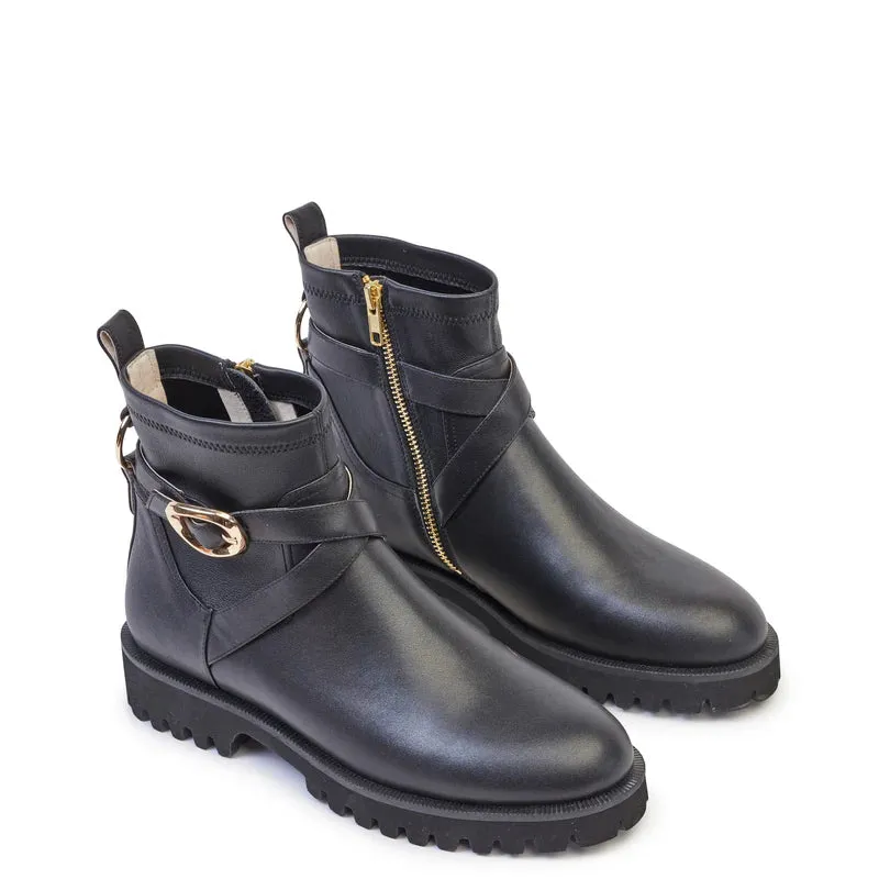 KATHRYN WILSON - Peyton Boot - Black Calf