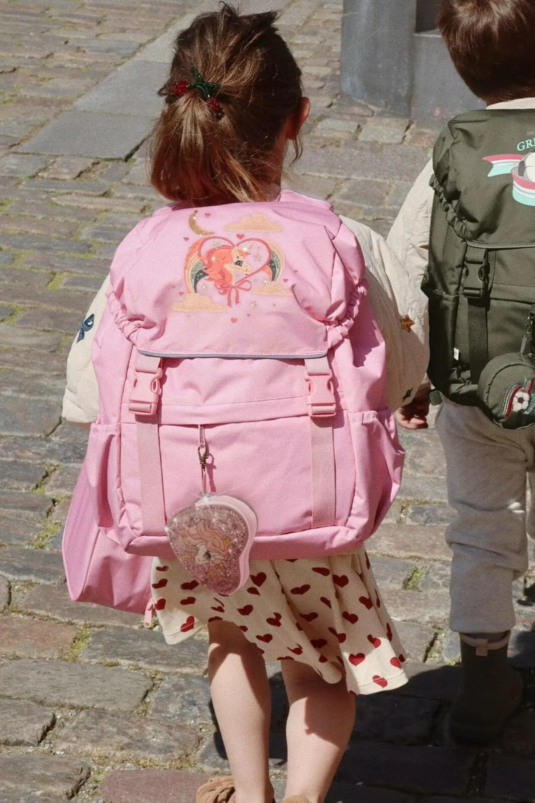Konges Sljd - Clover Schoolbag Ks102991 - Peony