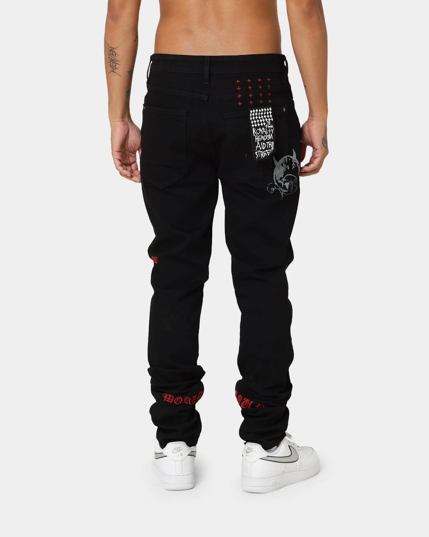 Ksubi Van Winkle Devil Jeans Black