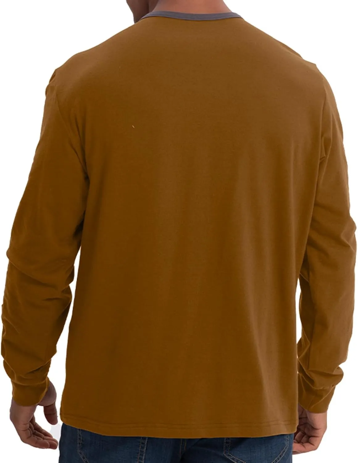 Long Sleeve Polo Shirts for Men Big and Tall Button Down Shirt Tops Casual Cotton Classic Work Collared Basic Golf Shirt
