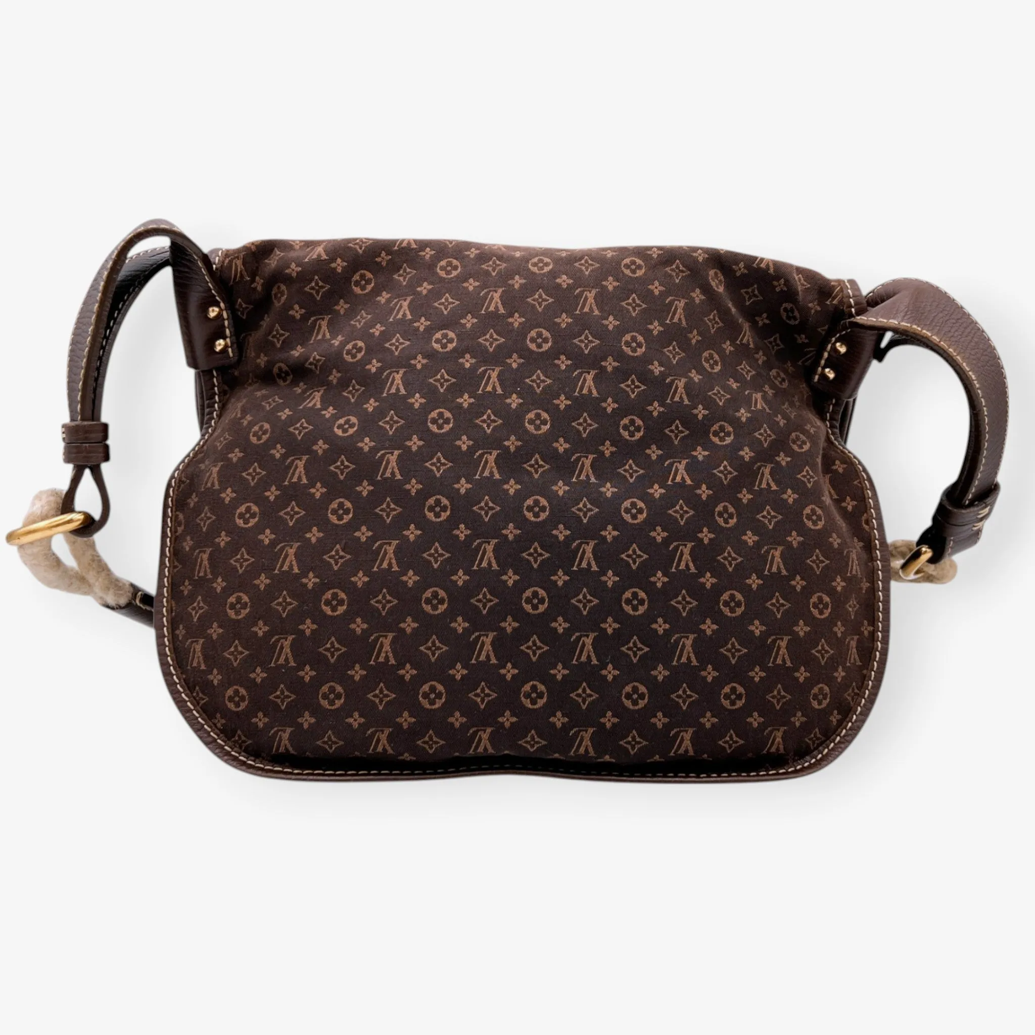 Louis Vuitton Limited Edition Amman Rope Handle & Flap Messenger Bag