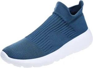Men Sports Shoes New Pattern Summer Mesh Breathable Comfortable Simple Solid Color Slip On Fashion Sneaker Men Casual